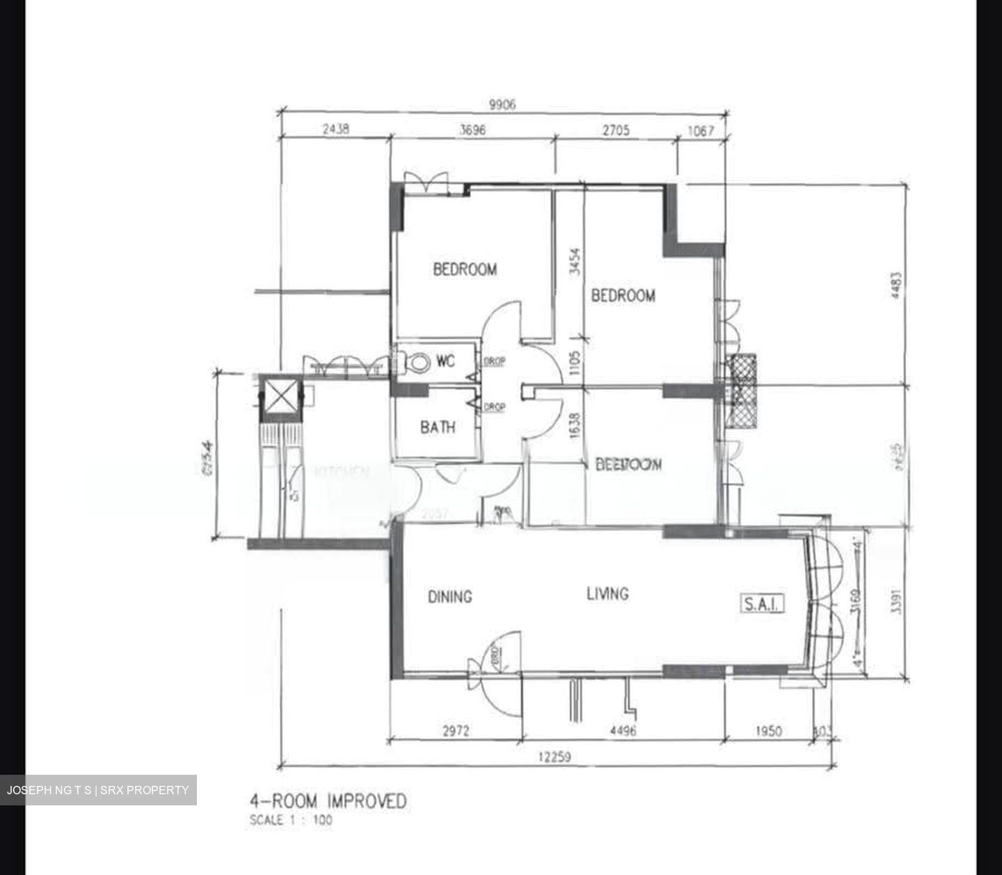 Blk 100 Whampoa View (Toa Payoh), HDB 4 Rooms #629346551